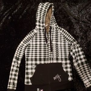 Roxy zip up hoodie.